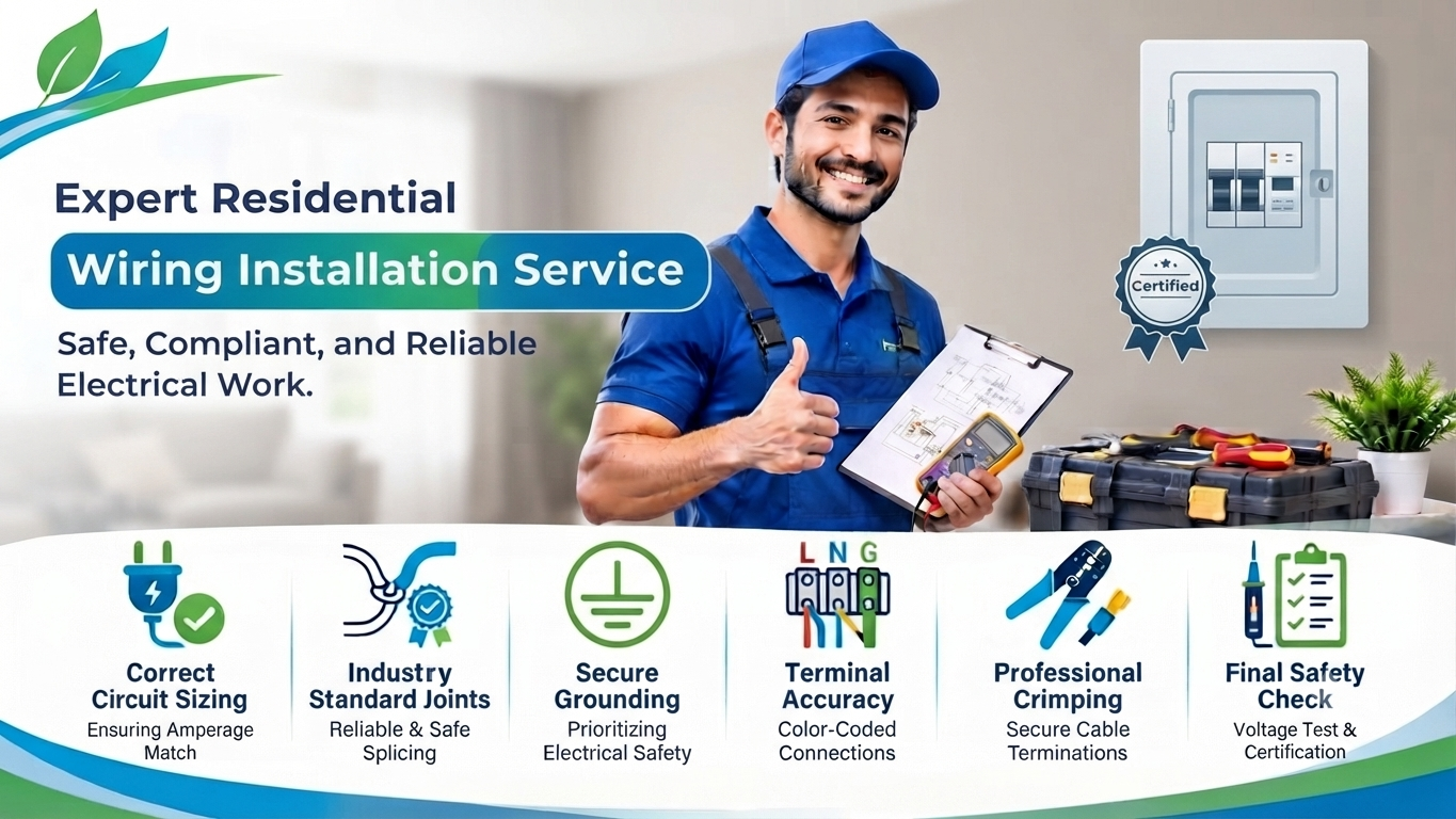 Home Electrical Wiring Installation Service