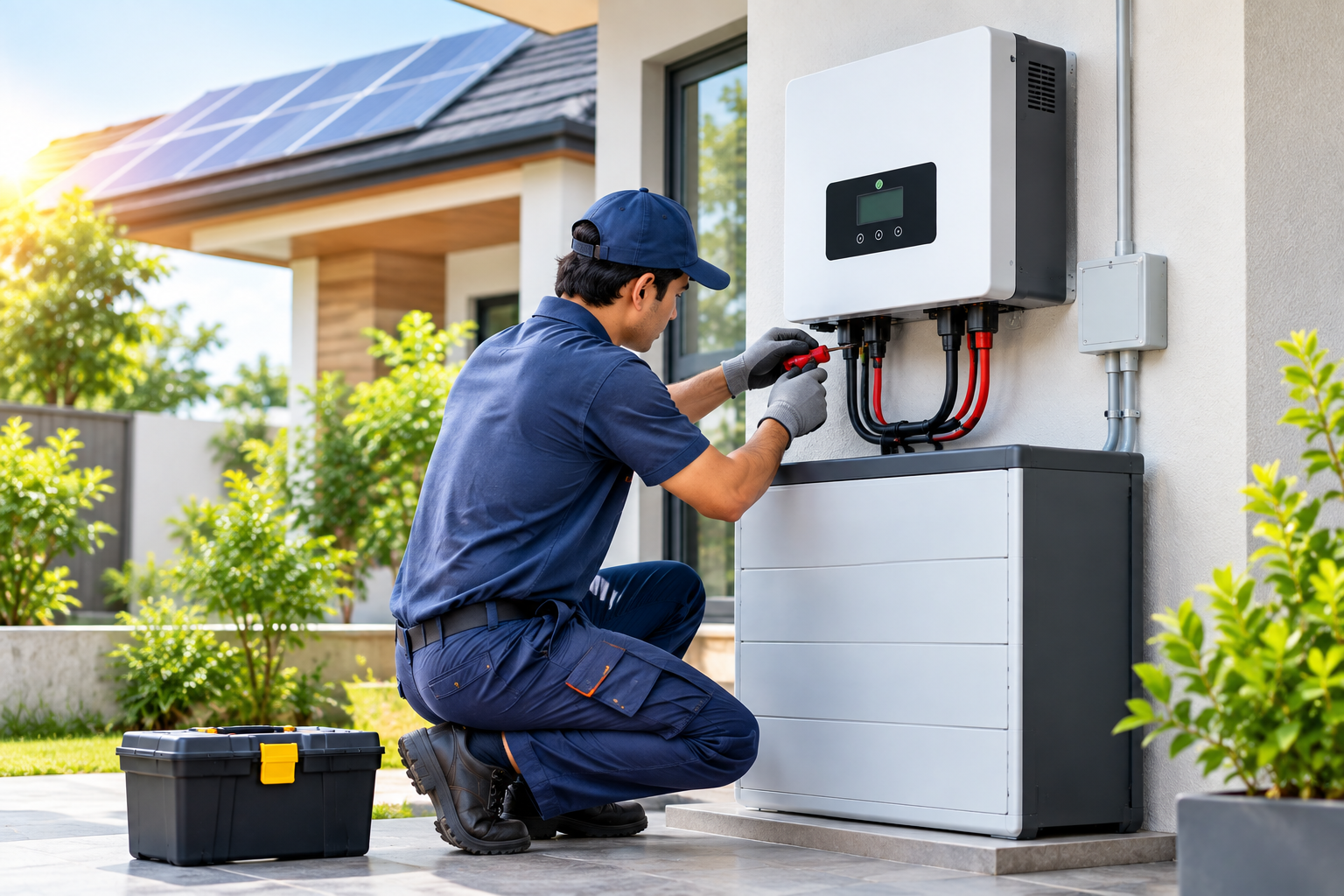Professional Inverter and Battery Installation