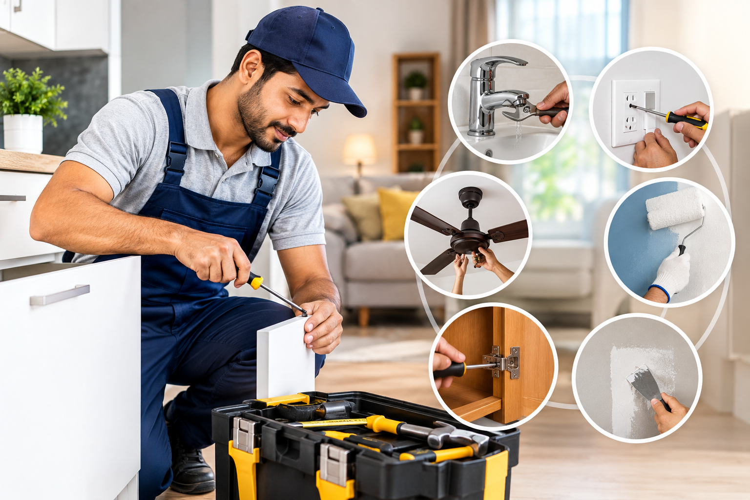 Professional General Repair Service by Smart Clean India