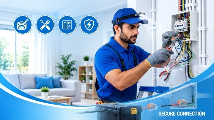 Professional Wiring Repair Service by Smart Clean India