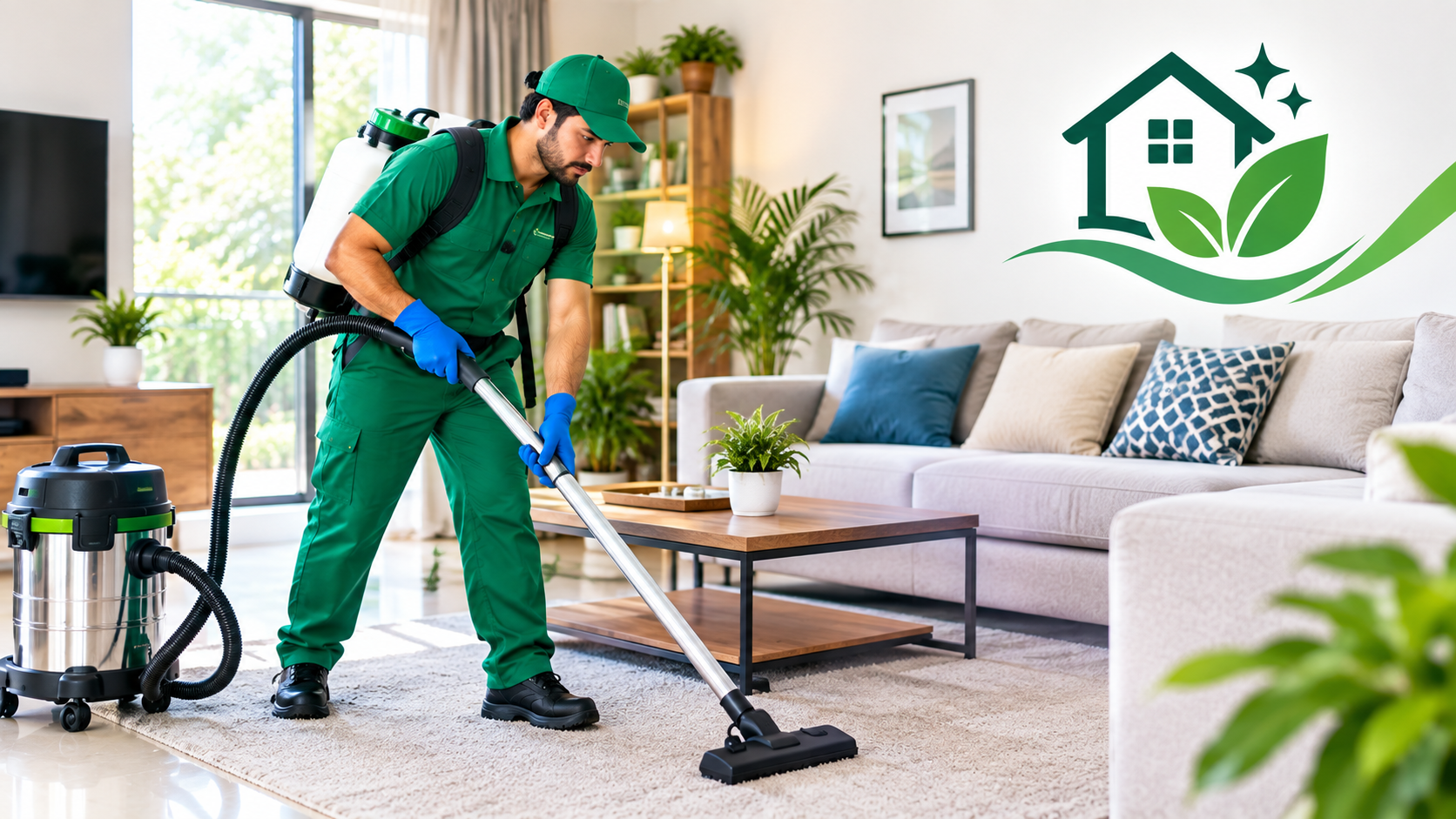 Professional Residential Cleaning Service by Smart Clean India