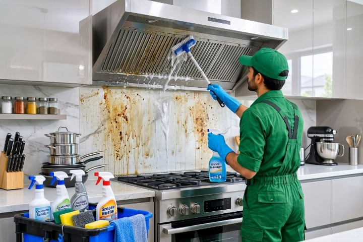 Professional Kitchen Cleaning Service by Smart Clean India
