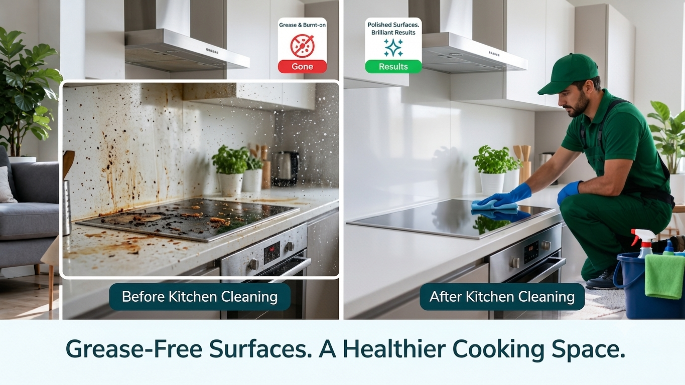 Professional Kitchen Cleaning Process