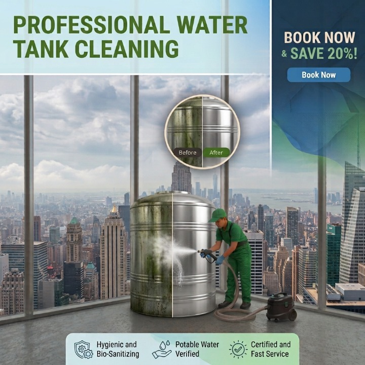 Smart Clean India Water Tank Cleaning Professionals