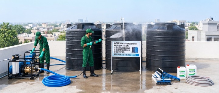 Professional Water Tank Cleaning Services