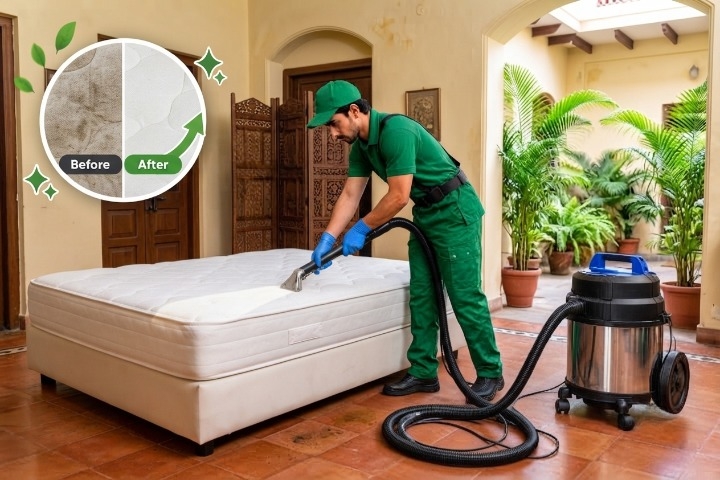Mattress Cleaning Process