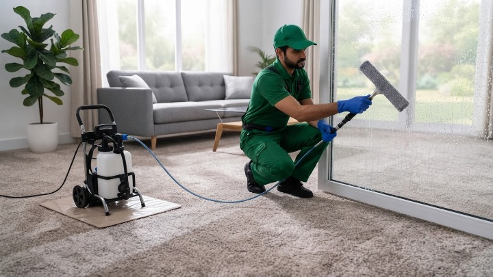 Professional Glass Cleaning Service by Smart Clean India