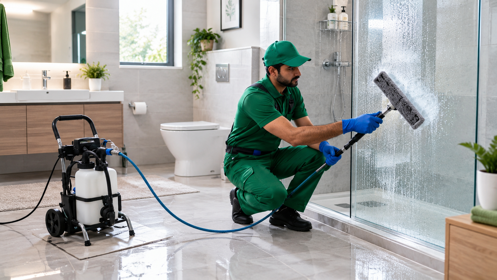 Professional Bathroom Cleaning Service by Smart Clean India