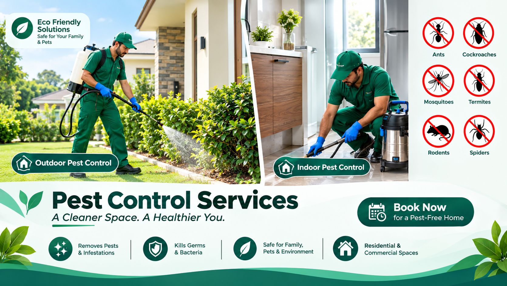 Professional Pest Control Process